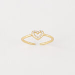 Anillo Corazón Strass - AN40006
